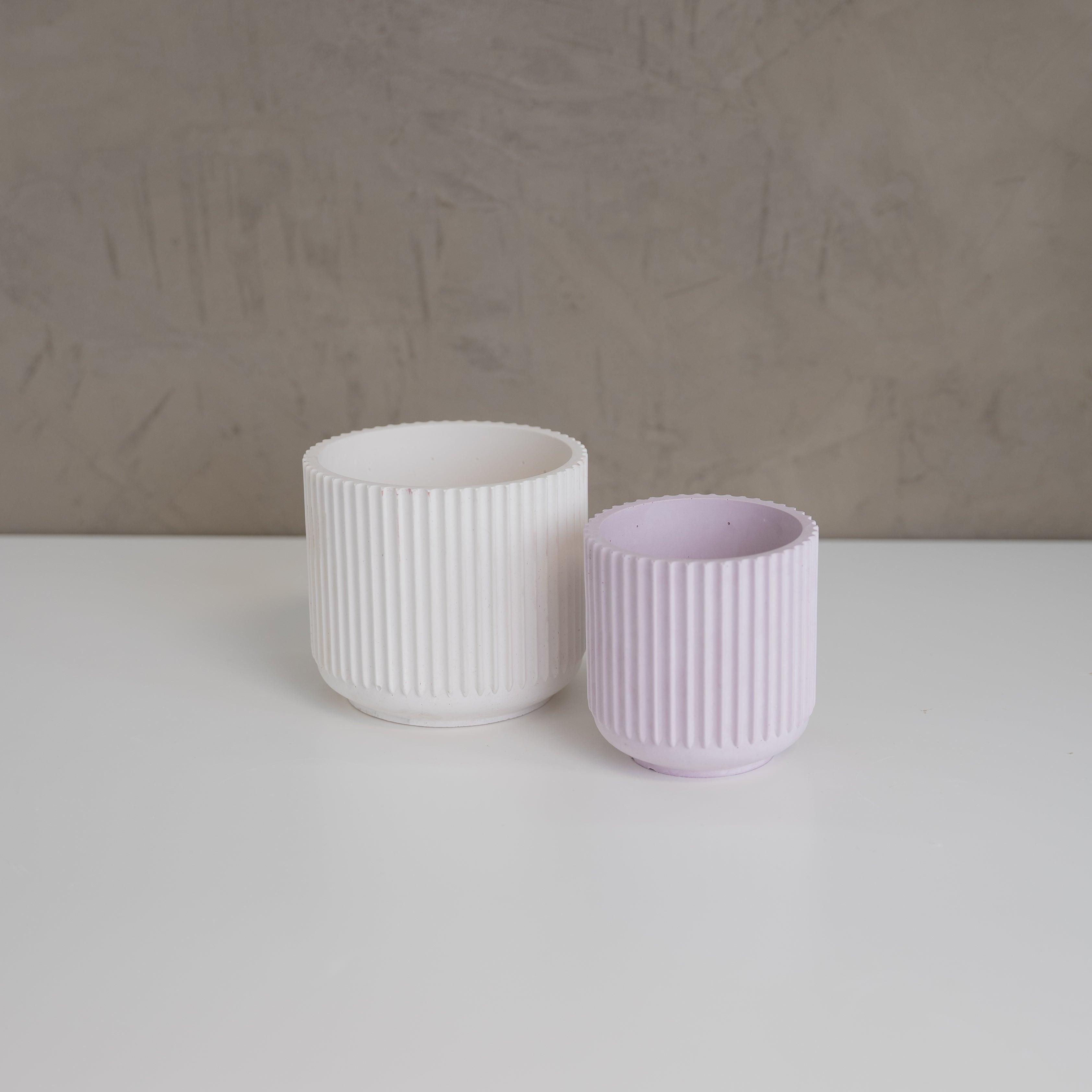 4" Ridge Pot Mold - Modern Craft Labs