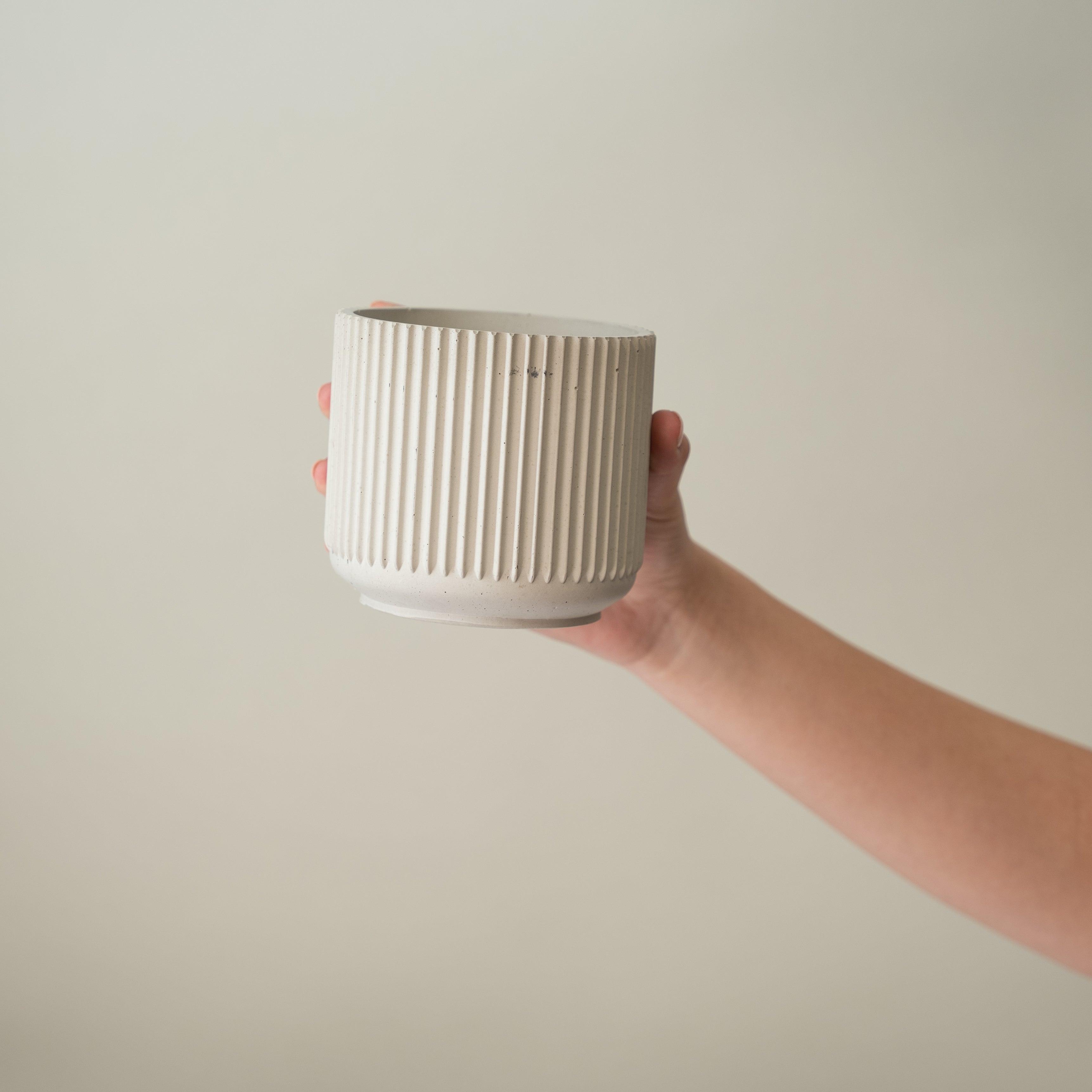 4" Ridge Pot Mold - Modern Craft Labs