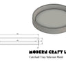 Catchall Tray Silicone Mold - Modern Craft Labs