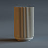 3" Ridge Tall Silicone Vase Mold