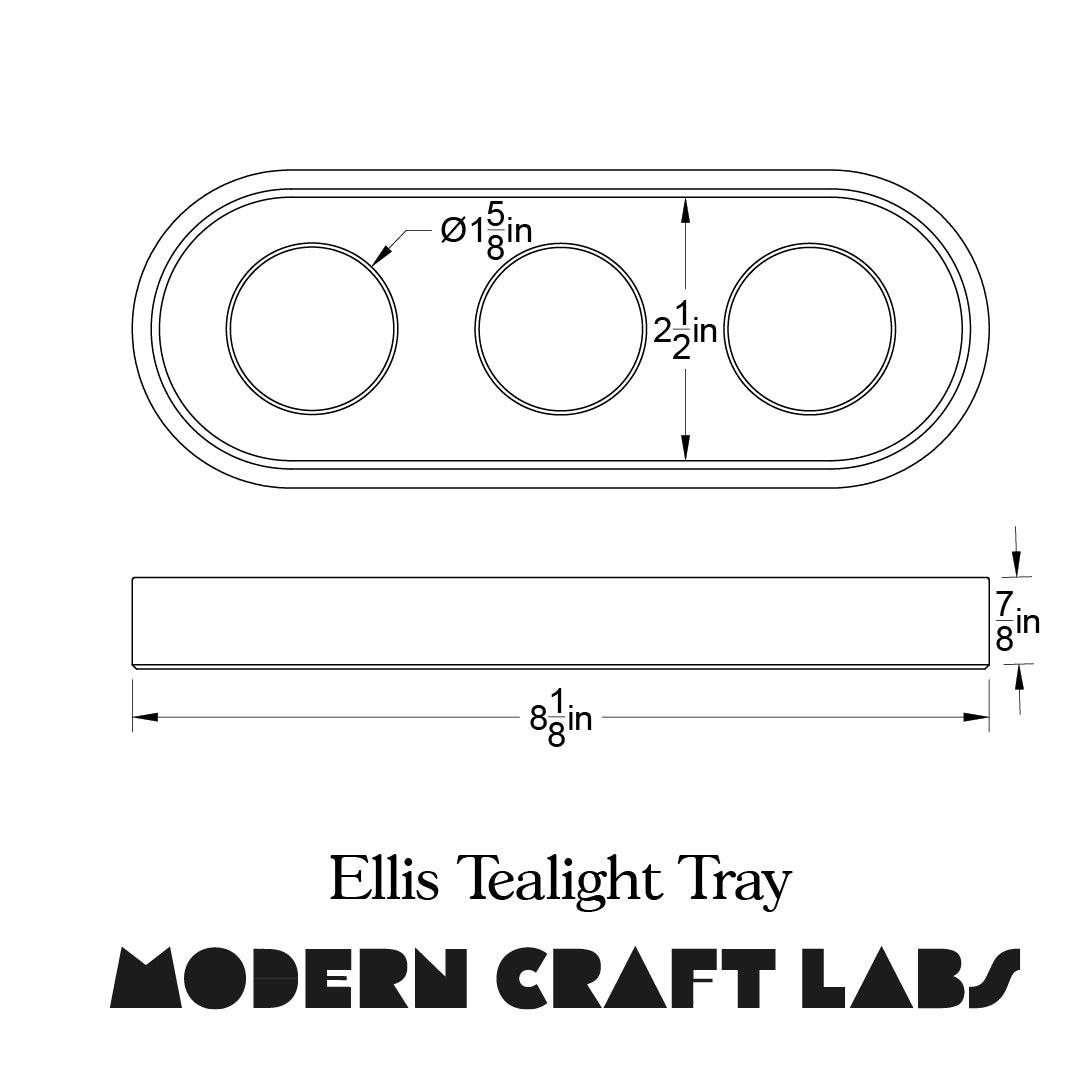 Ellis Tea light Candle Holder - Modern Craft Labs