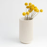 3" Ridge Tall Silicone Vase Mold - Modern Craft Labs