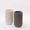 3" Ridge Tall Silicone Vase Mold - Modern Craft Labs