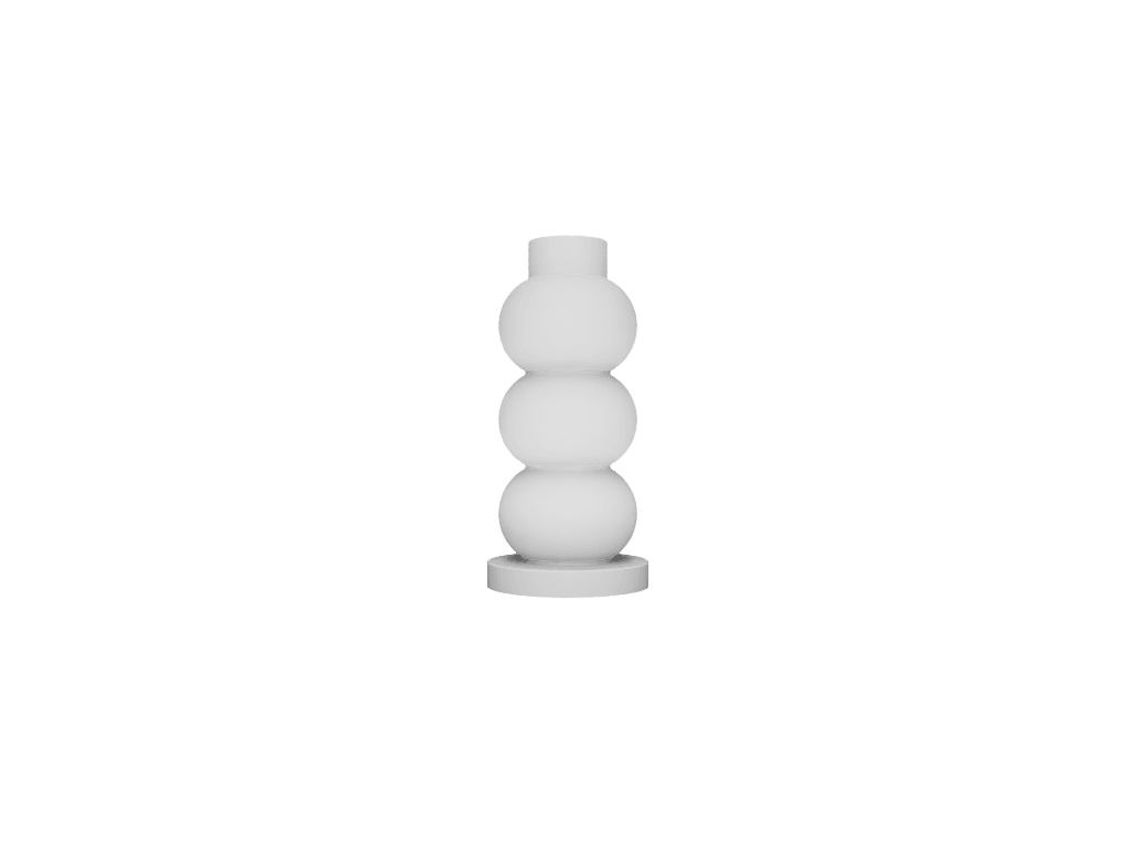 Minimalist DIY Candle Holder Concrete Silicone Mold